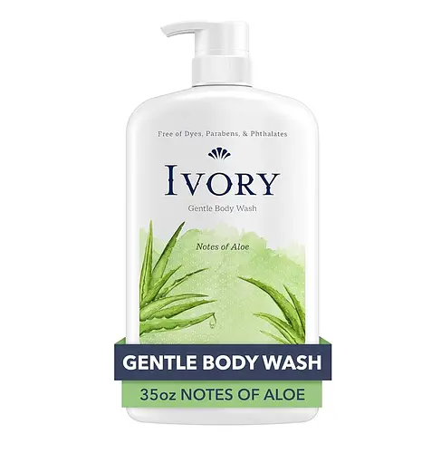 Ivory Gentle Body Wash Ivory Gentle Body Wash, Aloe Scent, Notes of Aloe