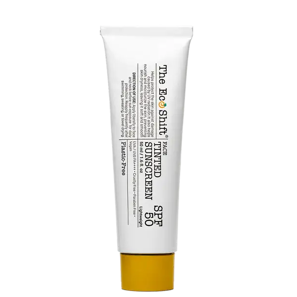 The Eco Shift Face Tinted Sunscreen SPF 50