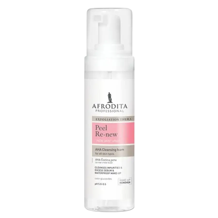 Afrodita Exfoliation Thera Peel Re-New AHA Cleansing Foam