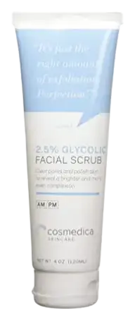 Cosmedica Skincare Glycolic Acid 2.5% Facial Scrub