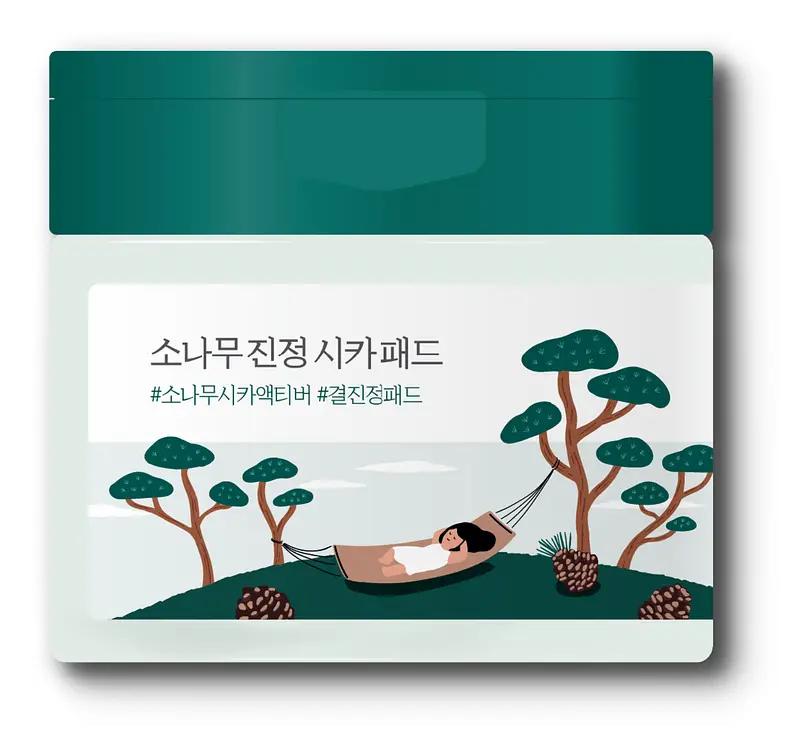 Round Lab Pine Calming Cica Pad