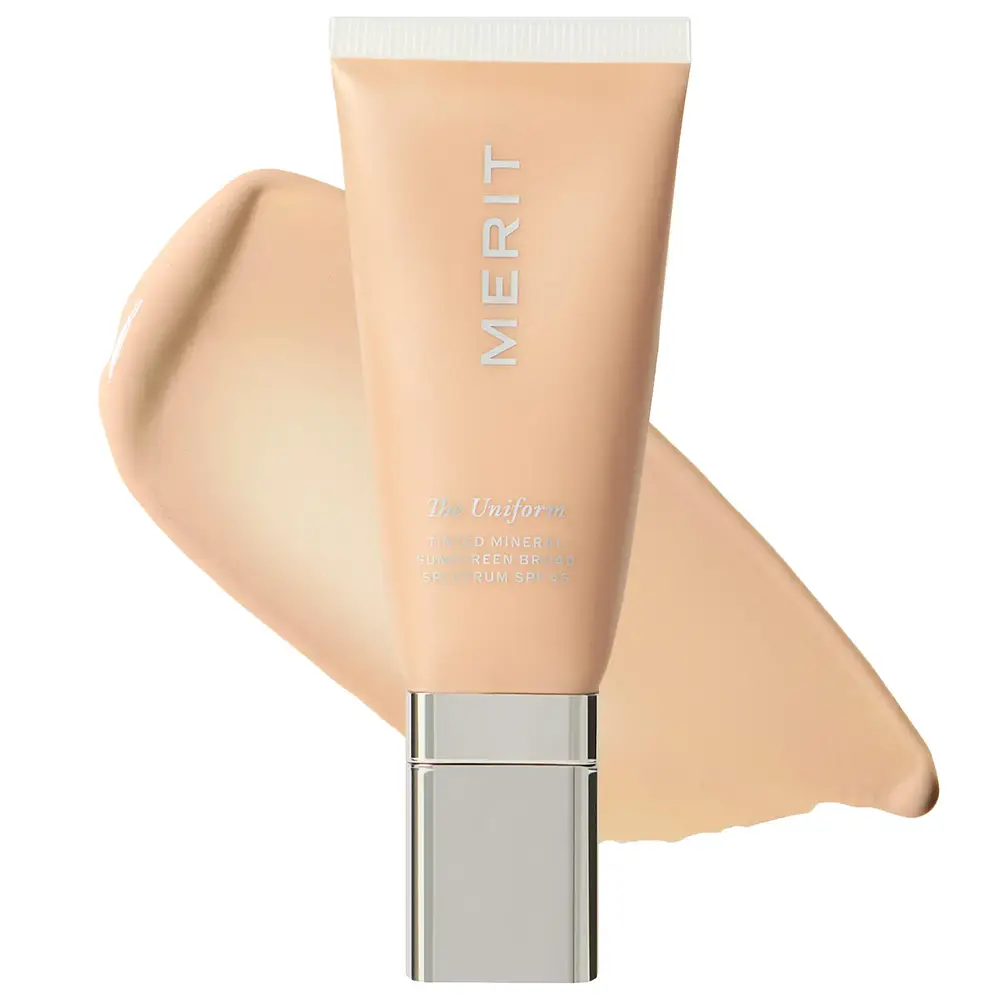 Merit Beauty The Uniform Tinted Mineral Sunscreen SPF 45 28