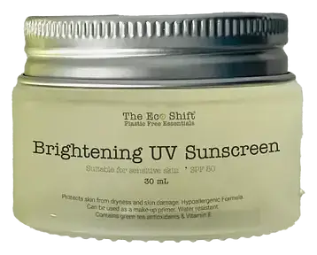 The Eco Shift Brightening UV Sunscreen & Skin Primer With SPF 50