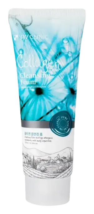 3W Clinic Foam Cleansing Collagen