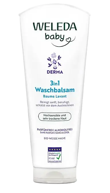 Weleda Baby Derma 3 In 1 Baume Lavant Waschbalsam