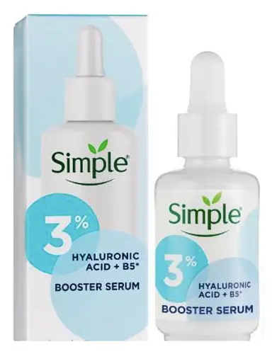 Simple Skincare Booster Serum 3% Hyaluronic Acid and B5