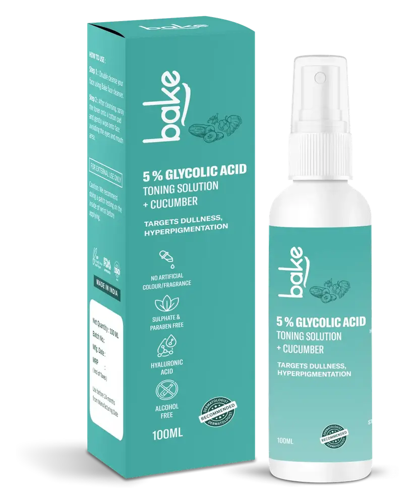 Bake 5% Glycolic Acid Toning Solution