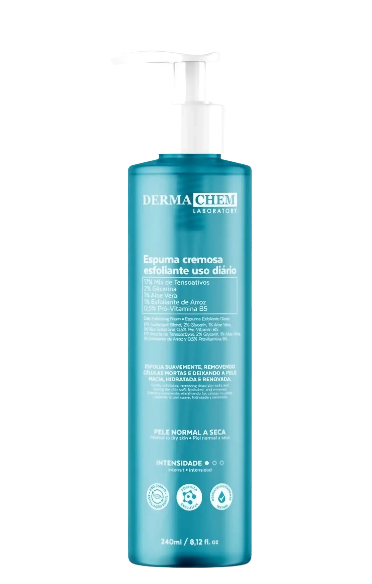 Dermachem Espuma Cremosa Esfoliante Uso Diário