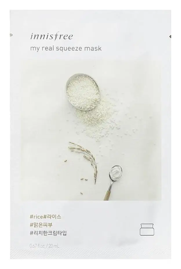 innisfree My Real Squeeze Mask Rice
