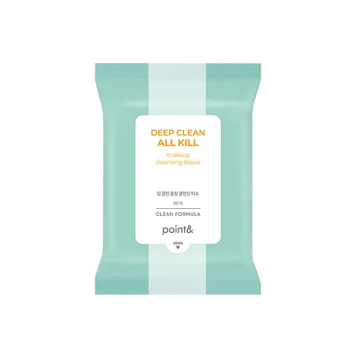 Point& Deep Clean All Kill Makeup Cleansing Tissue