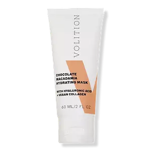 Volition Beauty Chocolate Macadamia Hydrating Mask with Hyaluronic Acid + Vegan Collagen