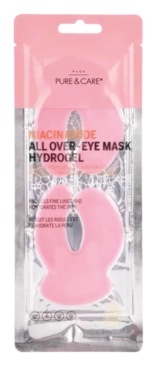 Puca – Pure & Care Hydrogel Eye Mask All Over Niacinamide
