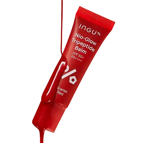 Ingu Nio-Glow Tripeptide Balm SPF 50+ PA++++ Scarlet Red