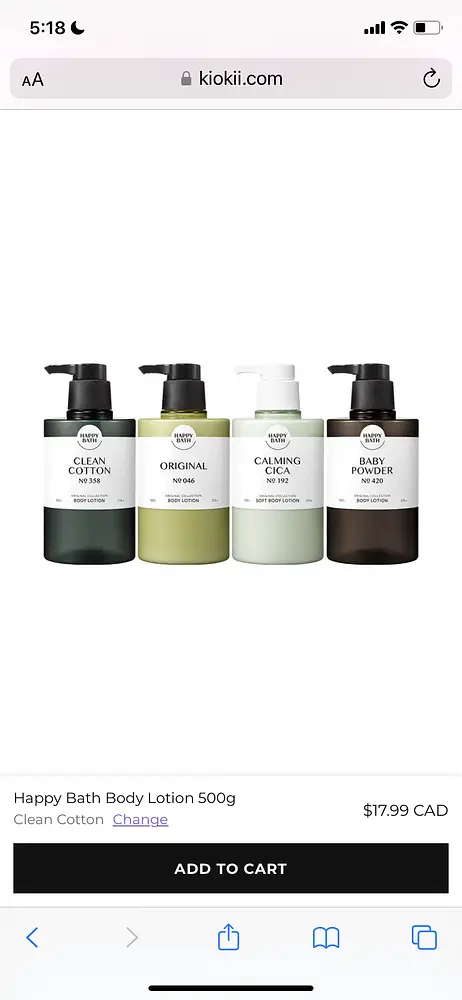 Happy Bath Body Lotion