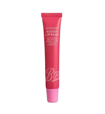 Boots Glossy Lip Balm Raspberry