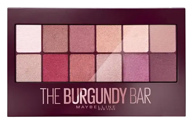 Maybelline The Burgundy Bar Eyeshadow Palette