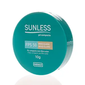 Farmax Pó Compacto Sunless SPF 50 Beige Claro