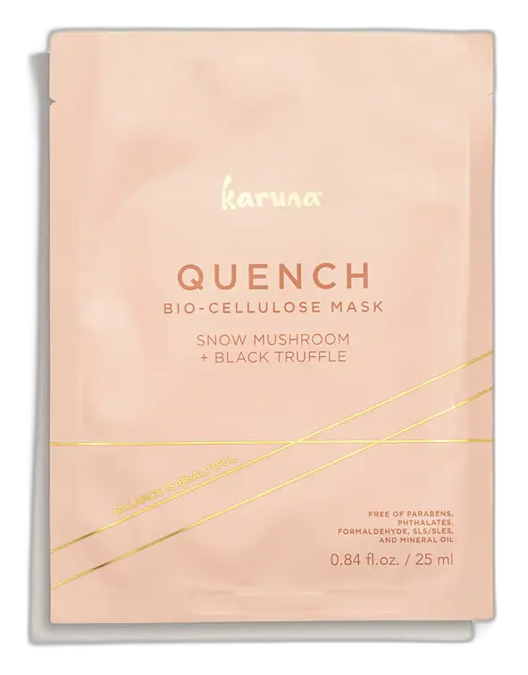 Karuna Quench Bio-Cellulose Mask Snow Mushroom + Black Truffle