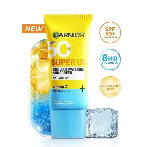 Garnier Super UV Cooling Watergel Sunscreen SPF 50 PA++++