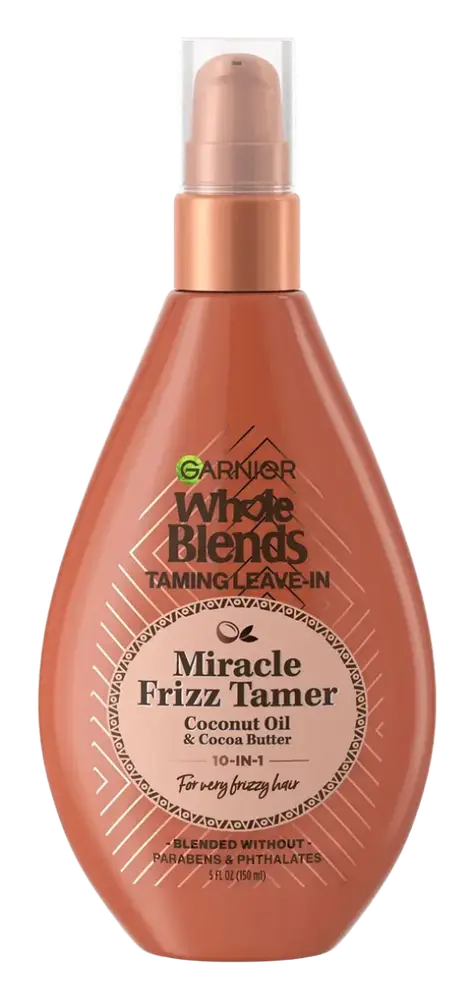 Garnier Whole Blends Miracle Frizz 10-In-1 Leave-In Treatment