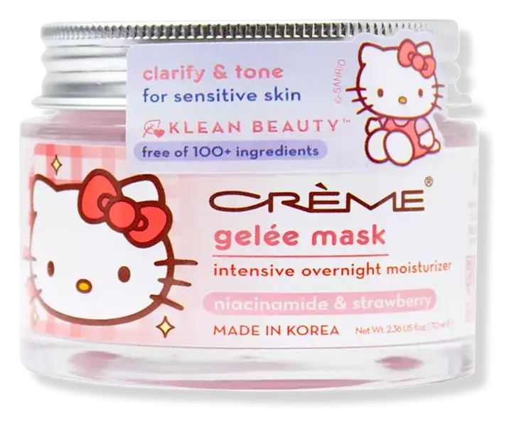 The Creme Shop Sanrio Hello Kitty Klean Beauty Intensive Overnight Moisture Gelee Mask