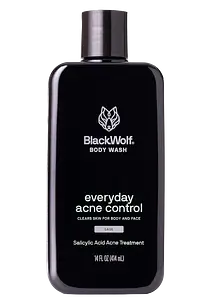 Black Wolf Everday Acne Control Body Wash