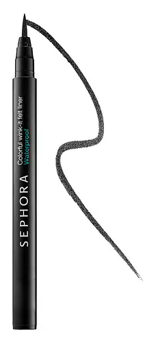 Sephora Collection Colorful Wink-It Felt Tip Liquid Waterproof Eyeliner Little Black Dress