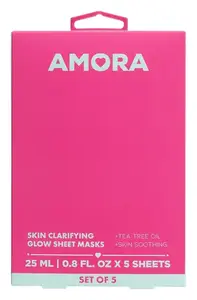 Five Below Amora Skin Clarifying Glow Sheet Mask