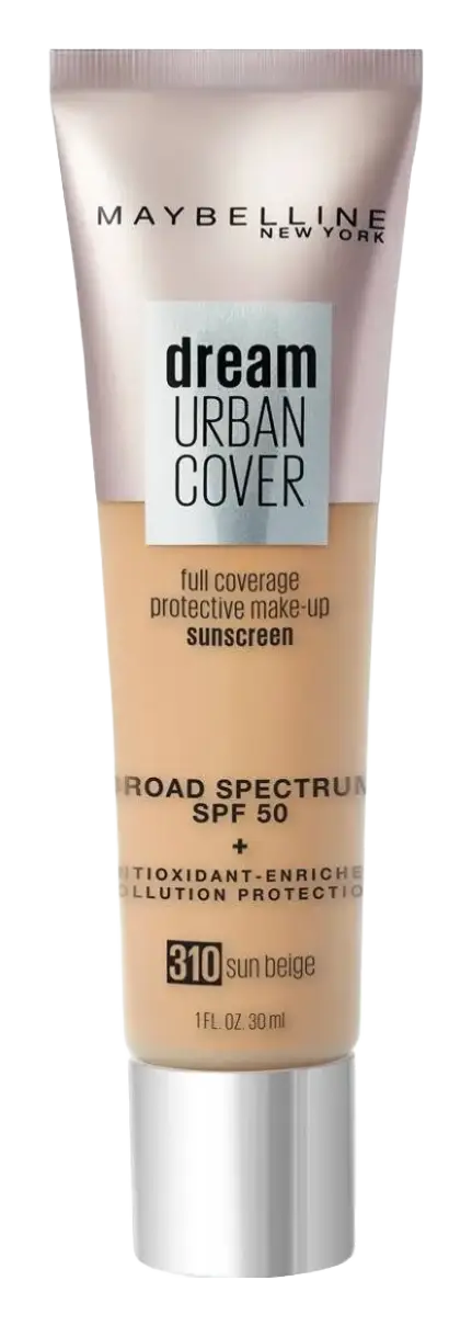 Maybelline Dream Urban Cover Foundation SPF50 310 Sun Beige