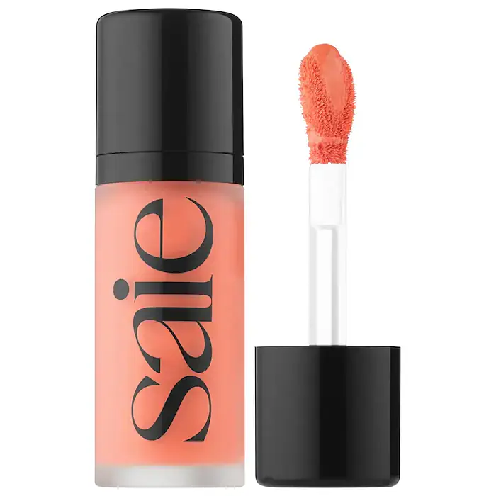 Saie Dew Blush Liquid Cheek Blush Hottie