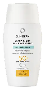 Cliniderm Ultra Light Sun Face Fluid SPF 50+