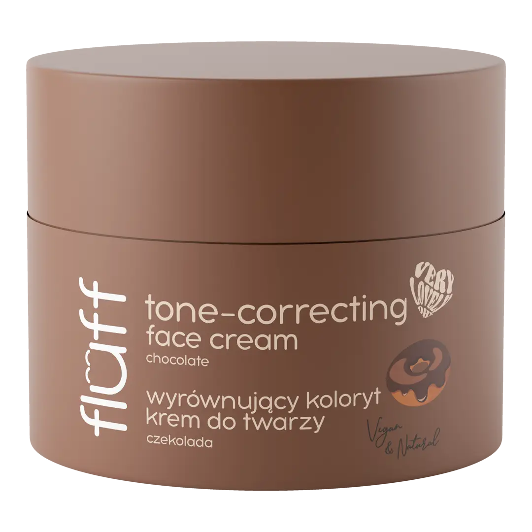 Fluff Tone-Correcting Face Cream Chocolate