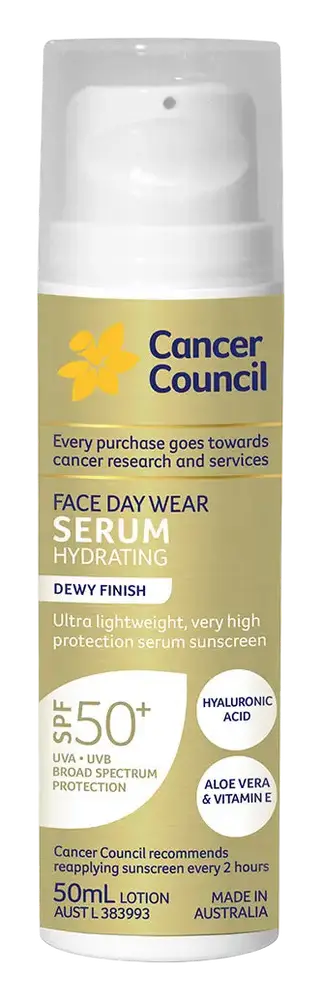 Cancer Council Face Day Wear Serum SPF50+