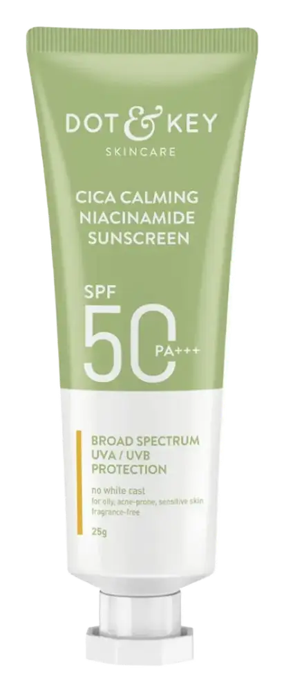 Dot & Key Skincare Cica Calming Niacinamide Sunscreen with SPF 50 PA+++