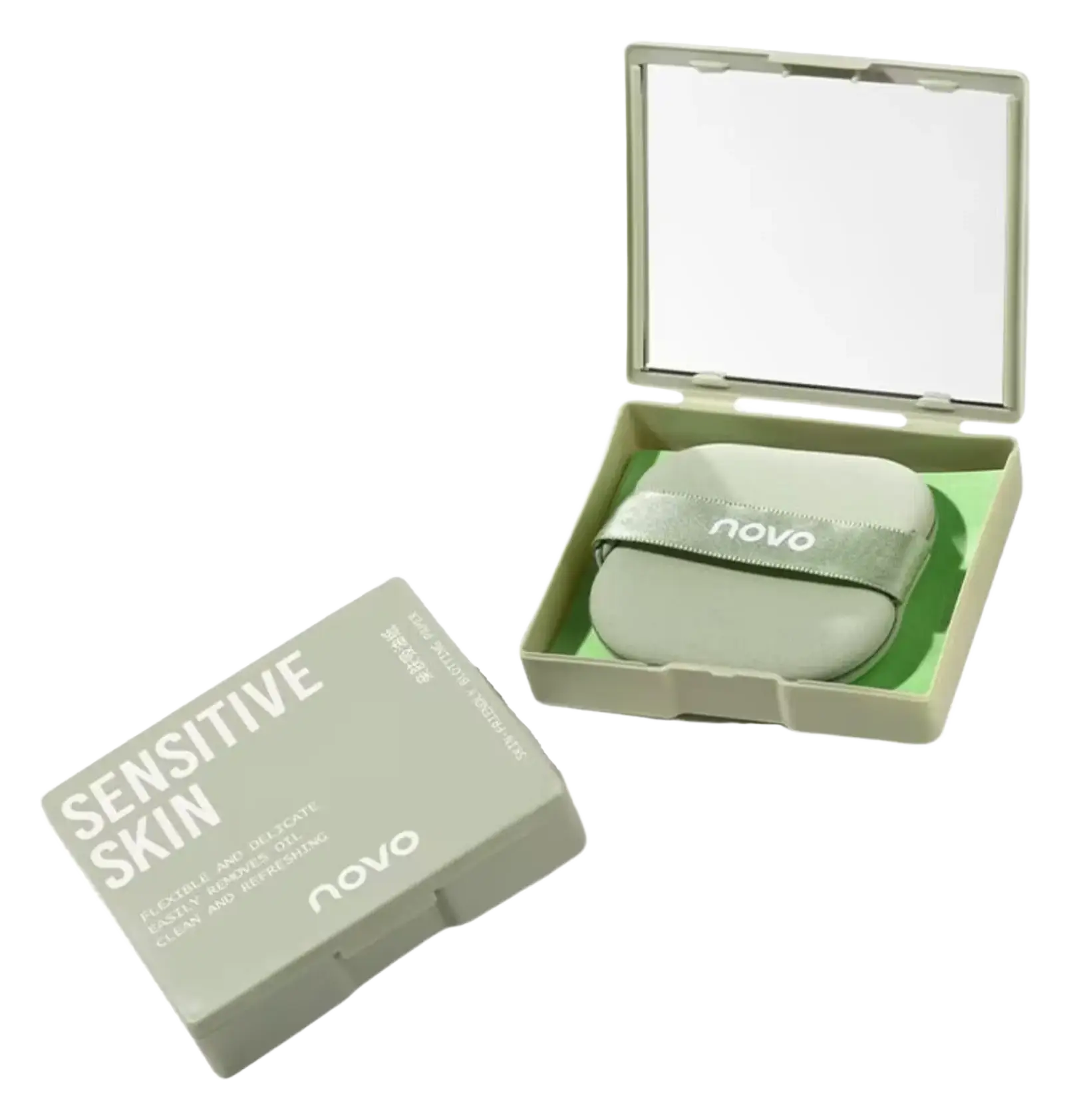 Novo Skin-Friendly Blotting Paper With Mirror