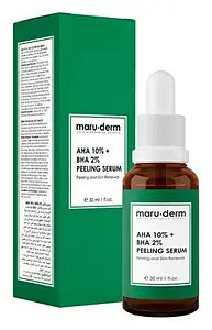 maru.derm AHA %10 + BHA %2 Peeling Serum