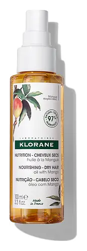 Klorane Nourishing Dry Hair Oil With Mango