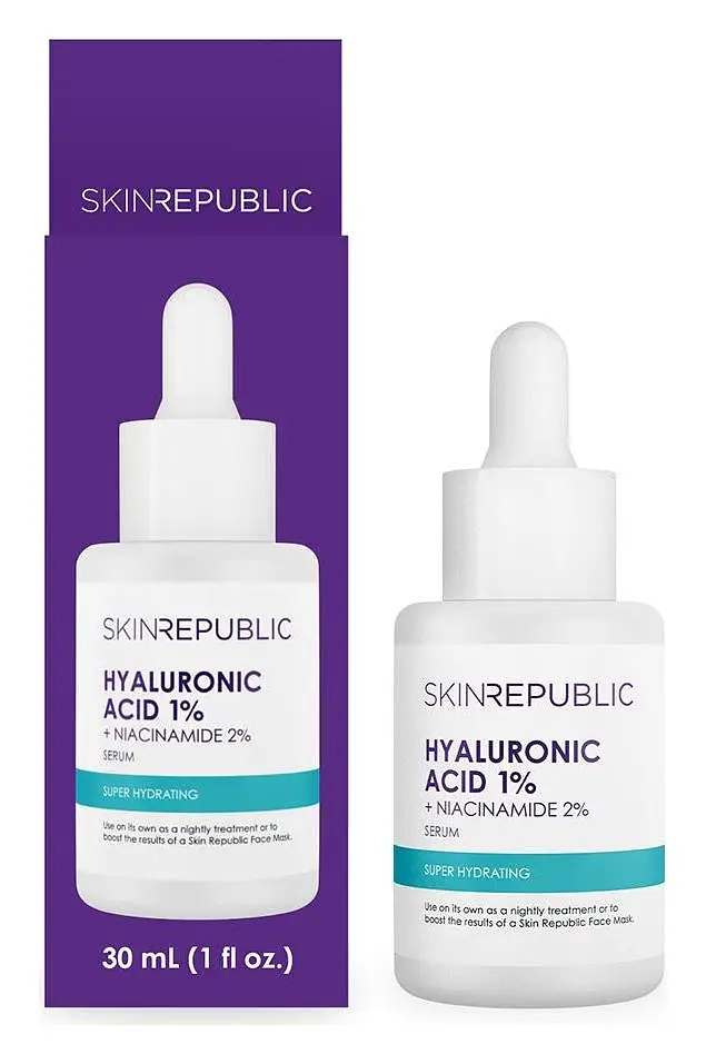 Skin Republic Hyaluronic Acid 1% + Niacinamide 2% Serum