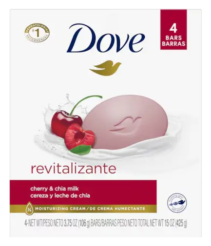 Dove Revitalizante Beauty Bar Cherry & Chia Milk