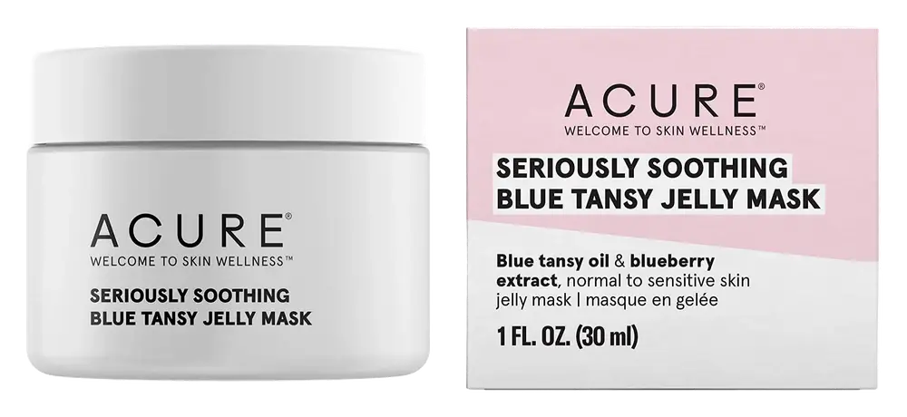 Acure Seriously Soothing Blue Tansy Jelly Mask