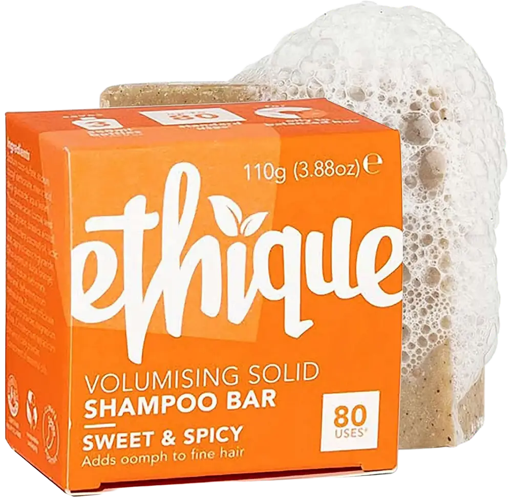 Ethique Sweet & Spicy Volumising Solid Shampoo Bar