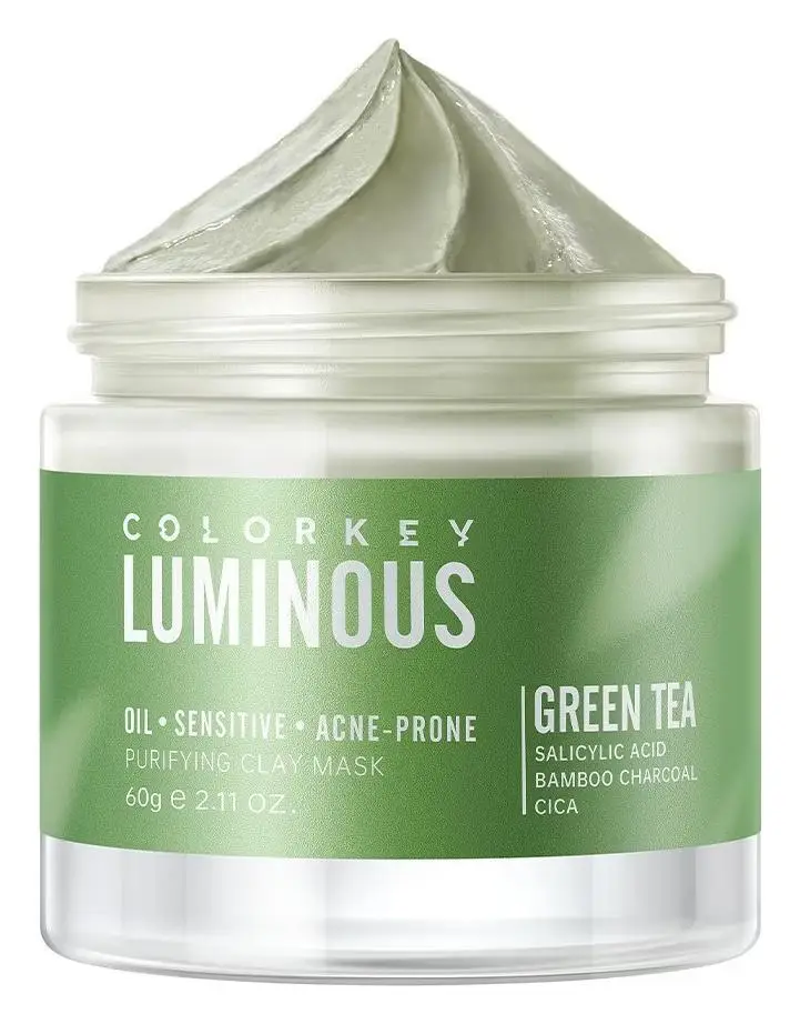 Colorkey Luminous Green Tea Purifying Clay Mask