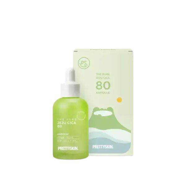 Pretty Skin Ampoule The Pure Jeju Cica 80