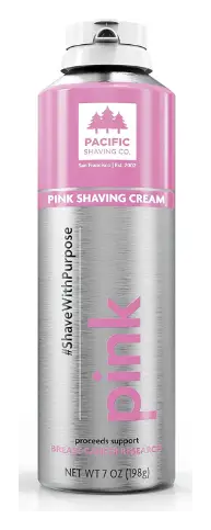 Pacific Shaving Company Colorful Shaving Cream Pink
