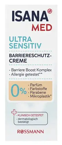 ISANA Med Ultra Sensitiv Barriereschutz-Creme