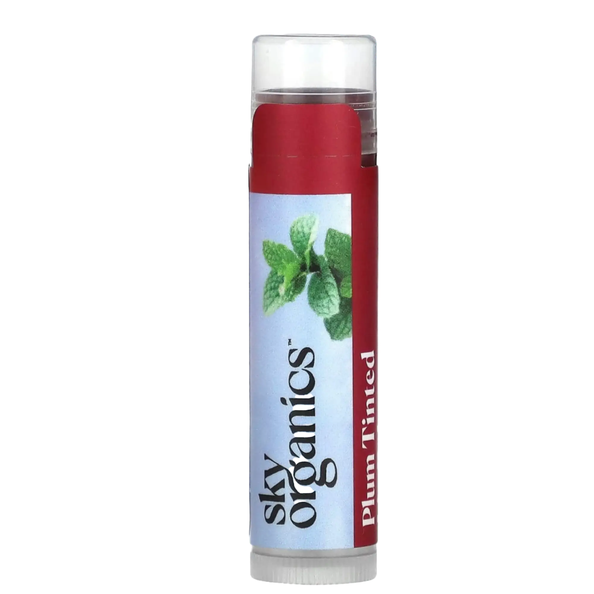 Sky Organics Tinted Lip Balm Plum