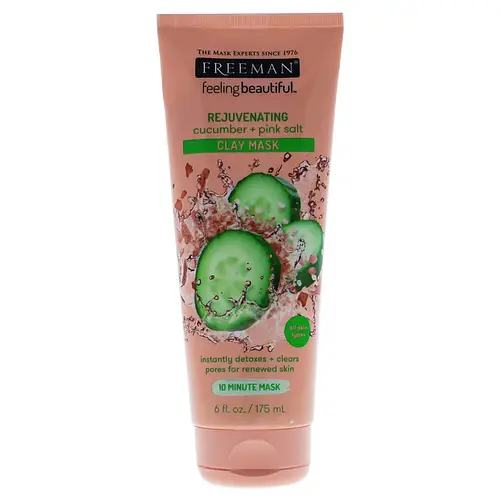 Freeman Rejuvenating Cucumber + Pink Salt Clay Mask