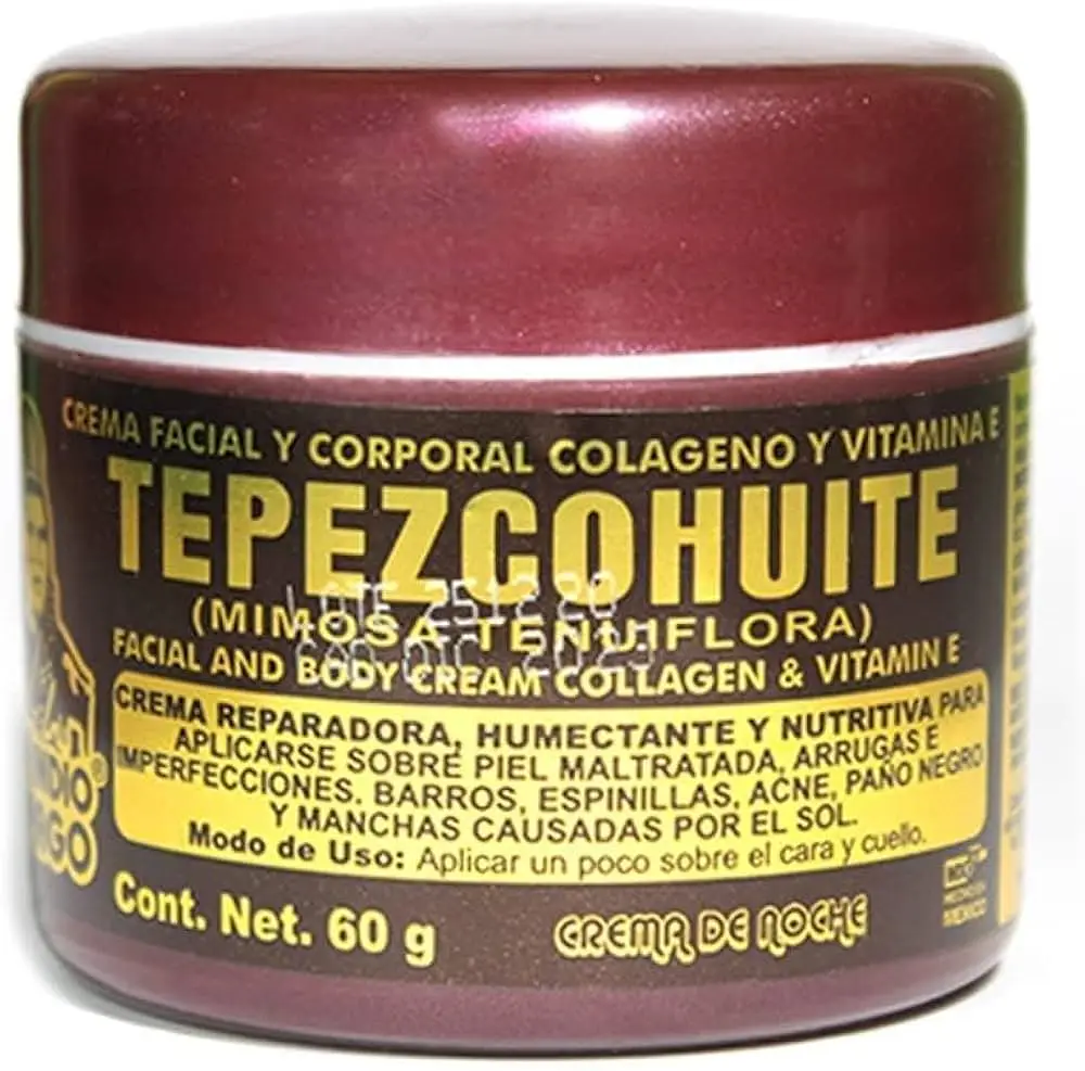 Del Indio Papago Tepezcohuite Facial And Body Night Cream