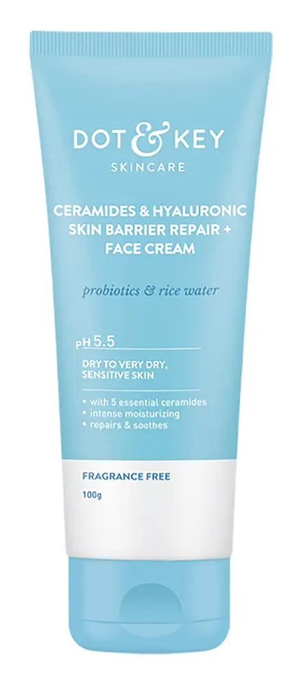Dot & Key Skincare Ceramides & Hyaluronic Skin Barrier Repair Face Cream