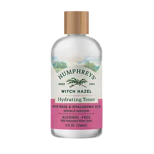 Humphrey's Witch Hazel Alcohol-Free Hydrating Toner With Rose & Hyaluronic Acid